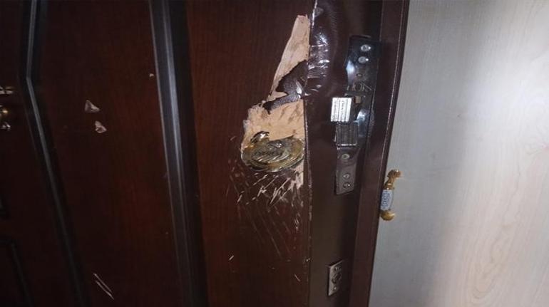 Her satırı dehşet Eşini öldürmeye gitti bina görevlisinin eşini öldürdü