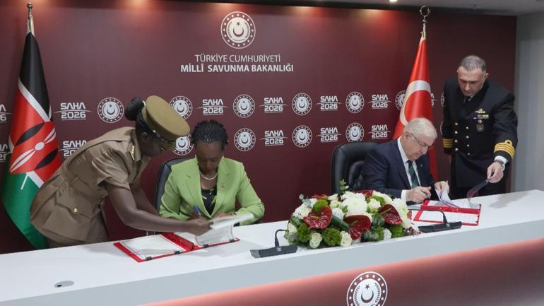 Türkiye ile Kenya arasında savunma iş birliği anlaşması