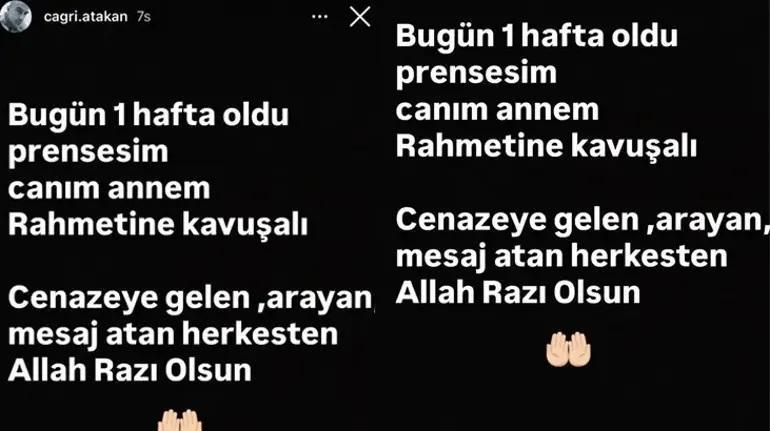 Survivorda yarışmıştı Çağrı Atakanın anne acısı Özlemini böyle dile getirdi...
