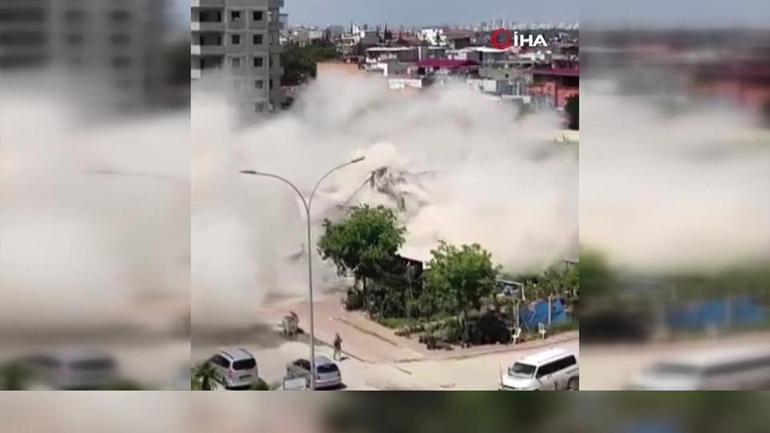  Kadın ölümden kıl payı kaçtı