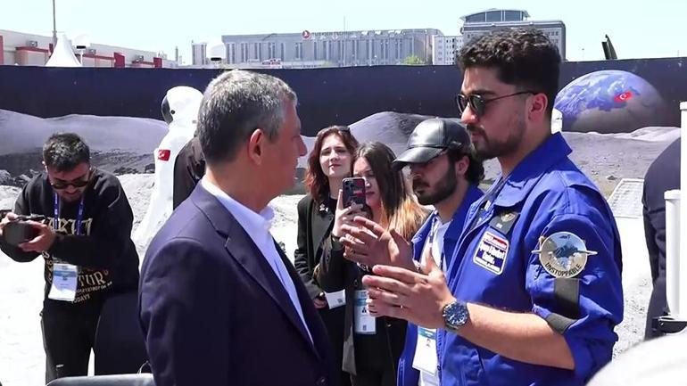 CHP Genel Başkanı Özelden SAHA EXPO 2026ya ziyaret