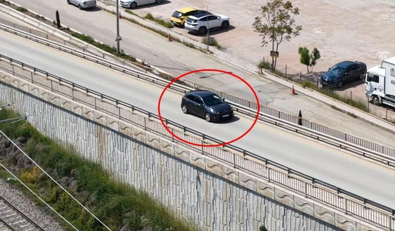  82 bin liralık geri vites kamerada