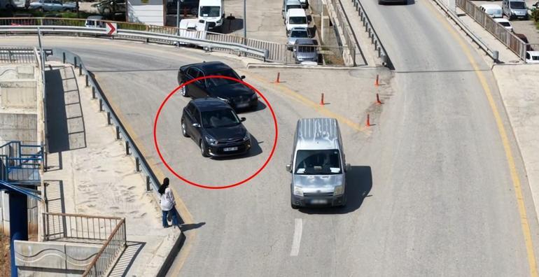  82 bin liralık geri vites kamerada