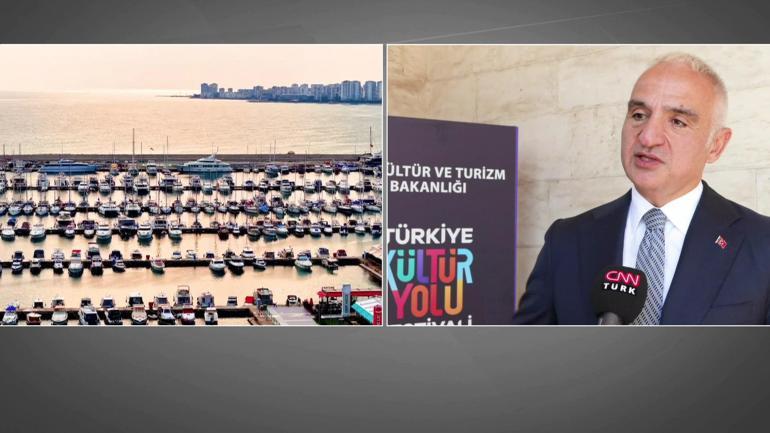 Kültür Yolu Festivali Mersin’de başlıyor Kültür ve Turizm Bakanı Mehmet Nuri Ersoy CNN TÜRK’te