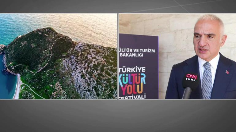 Kültür Yolu Festivali Mersin’de başlıyor Kültür ve Turizm Bakanı Mehmet Nuri Ersoy CNN TÜRK’te