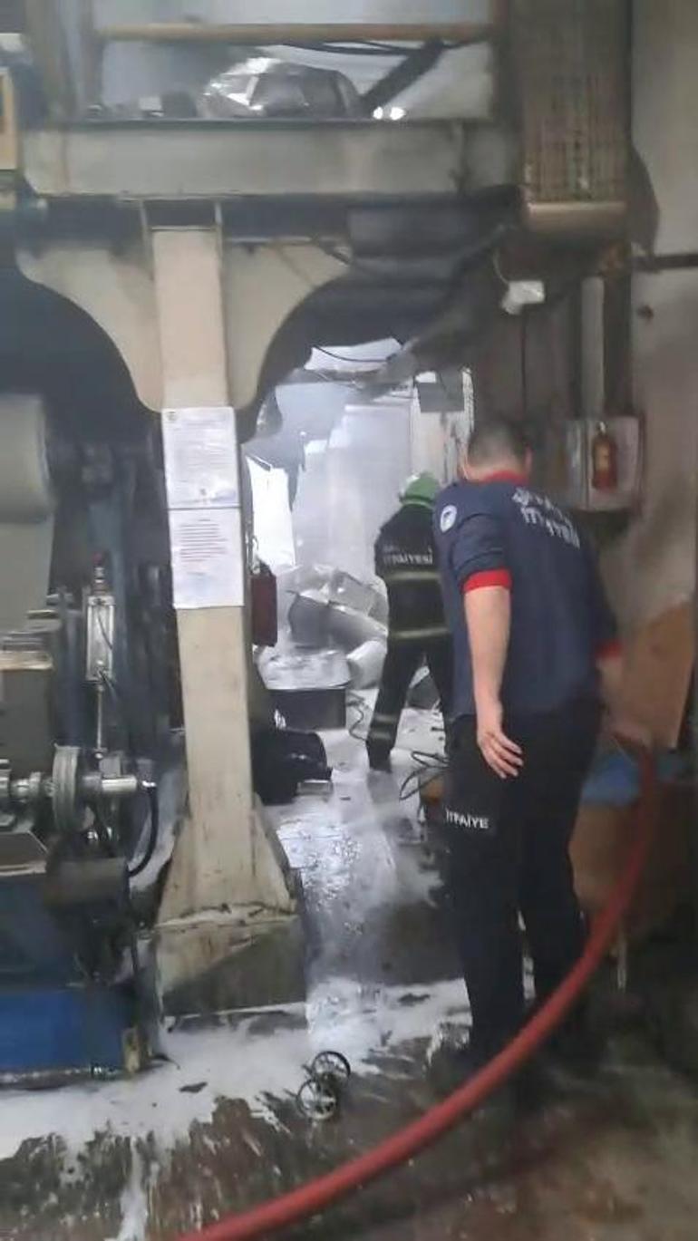 Fabrikadaki yangında yaralanan 8 işçiden 7si taburcu oldu