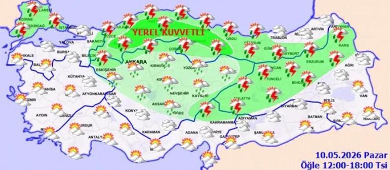 Bu illere dikkat Meteorolojiden sağanak uyarısı...