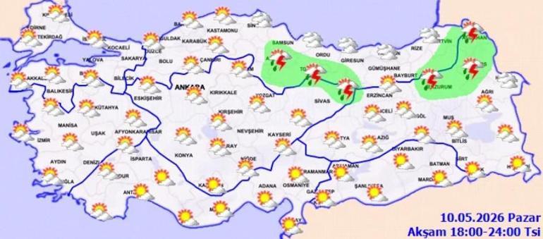 Bu illere dikkat Meteorolojiden sağanak uyarısı...