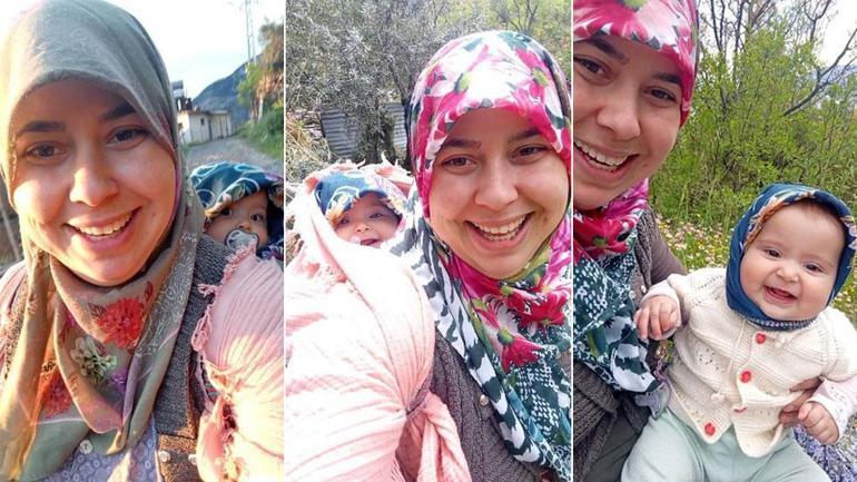 Annesinin sırtında dünyayı seyretmesi gündem oldu