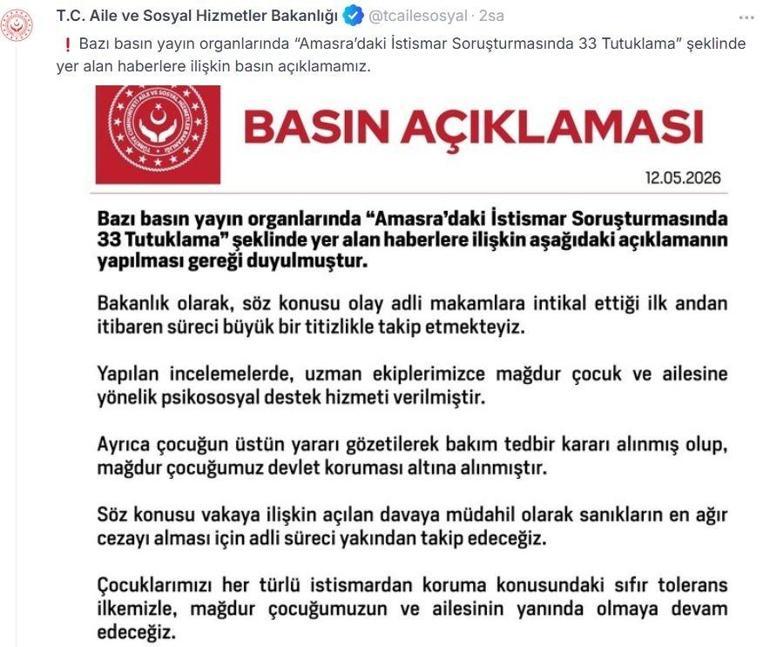 Bartın’daki İstismar Davasına Bakanlık Müdahil Oldu