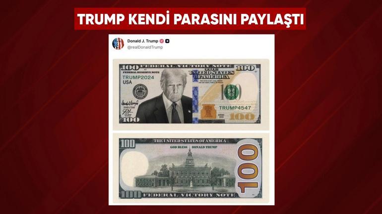 Trump kendi parasını paylaştı Mesaj ne Dünyaya ne yapacak