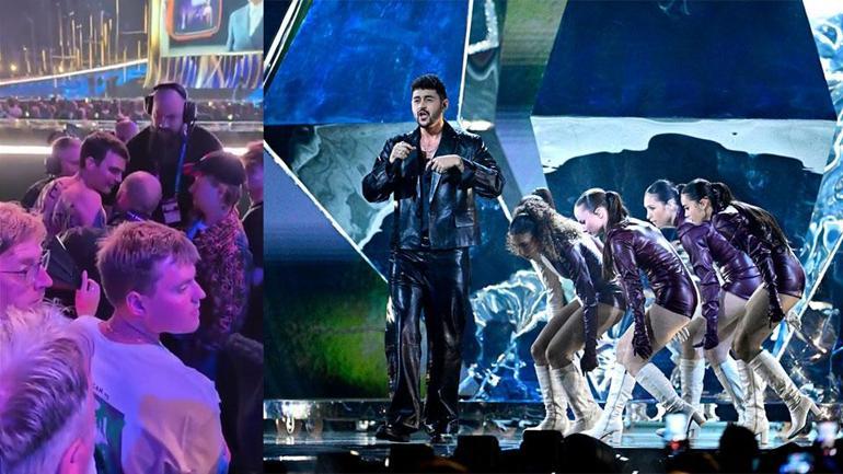 Eurovisionda İsrail protestosu: Noam Bettan sahnede yuhalandı