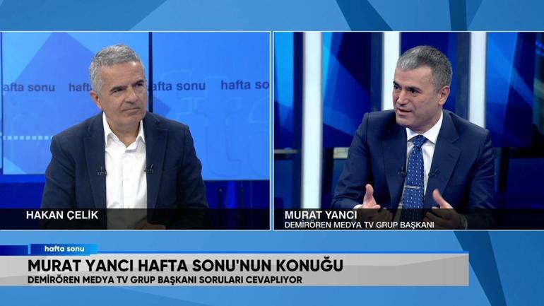 Demirören Medya TV Grup Başkanı Murat Yancı, CNN TÜRKte