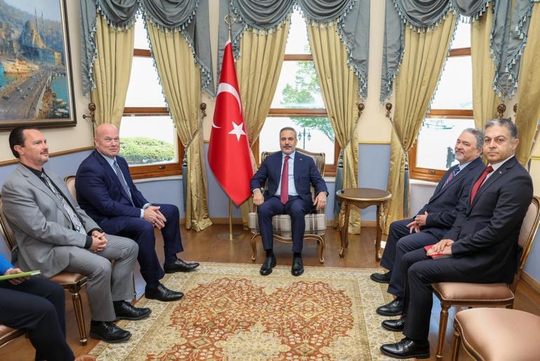 Dışişleri Bakanı Hakan Fidan, Matthew Whitaker ile görüştü