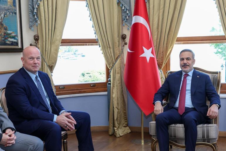 Dışişleri Bakanı Hakan Fidan, Matthew Whitaker ile görüştü