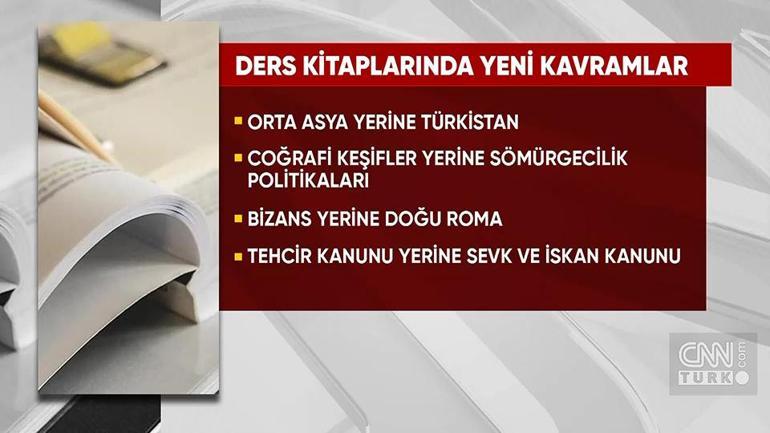 Okul kitaplarına yeni kavramlar eklendi: Orta Asya ve Bizans yerine bu ifadeler geldi