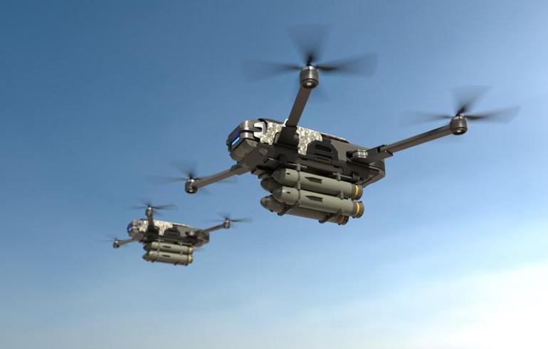 ABDnin dibindeki tehdit 300den fazla askeri drone aldılar