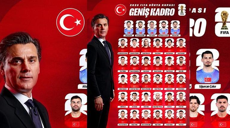 SON DAKİKA | A Millî Takımın Dünya Kupası kadrosu açıklandı