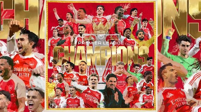 SON DAKİKA | Hasret bitti, Arsenal şampiyon
