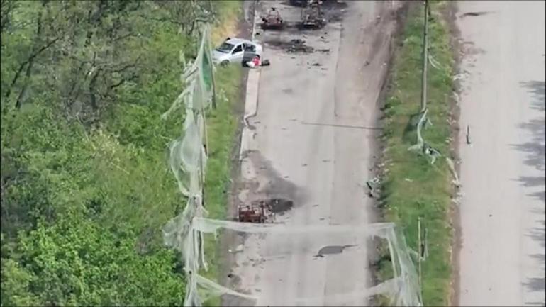 İşte o anlar CNN görüntüledi: Ukrayna-Rusya arasında dron savaşı