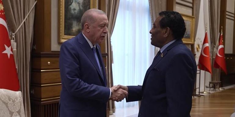 Cumhurbaşkanı Erdoğan, Sudan Başbakanı Kamil İdris’i Kabul Etti