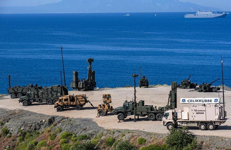 CNN TÜRK, Efes Tatbikatında Çelik Kubbe unsurlarını görüntüledi