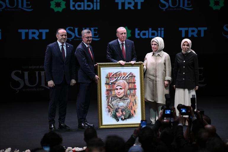 Cumhurbaşkanı Erdoğan ve Emine Erdoğan, Şule Senin Hikayen dizisinin galasına katıldı
