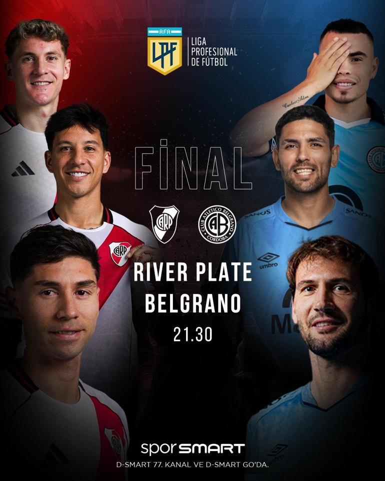 Arjantinde Dev Final River Plate ve Belgrano Şampiyonluk İçin Sahaya Çıkıyor