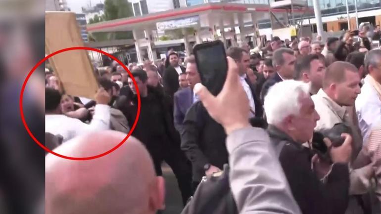 Canlı yayında CNN TÜRKe müdahale: CHPli Başarırdan CNN TÜRK muhabirine saldırı