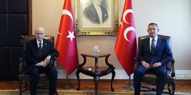 SON DAKİKA | MHP lideri Bahçeli, Özgür Özel ile görüştü