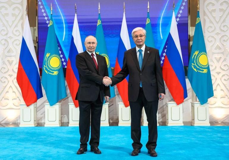 Rusya Devlet Başkanı Putin Astanada