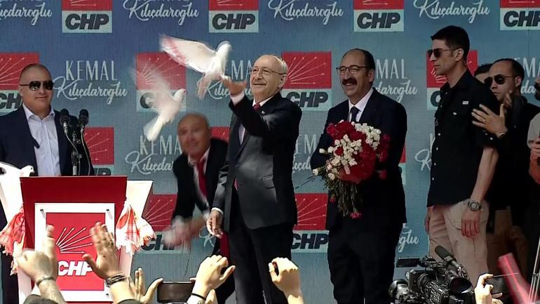  Kemal Kılıçdaroğlu CHP genel merkezde, Özgür Özel Güvenparkta açıklamalar Kurultay mesajı