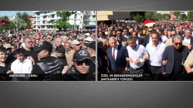 CHPde iki bayramlaşma: Kemal Kılıçdaroğlu CHP genel merkezde, Özgür Özel Güvenparkta açıklamalar Kurultay mesajı
