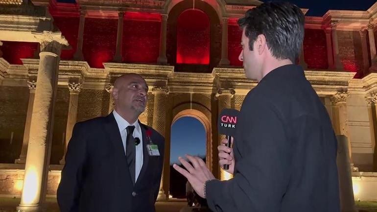 CNN TÜRK ekibi Lidyalıların başkentinde
