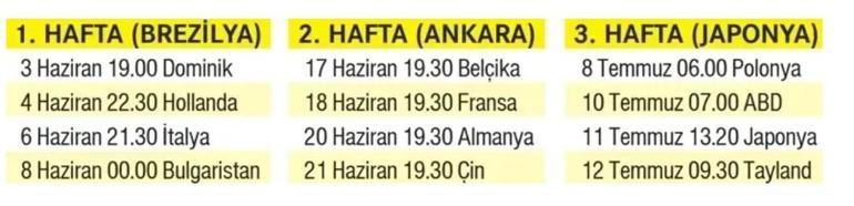 Dominik Cumhuriyeti-Türkiye VNL maçı ne zaman, saat kaçta, hangi kanalda Filenin Sultanları Milletler Ligi ilk maçı