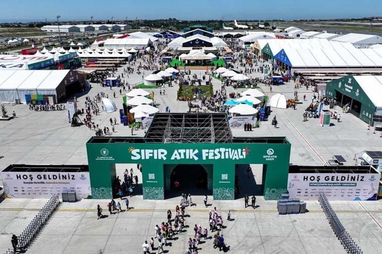 Sıfır Atık Festivali başladı: Ziyaretçiler Atatürk Havalimanına gidiyor