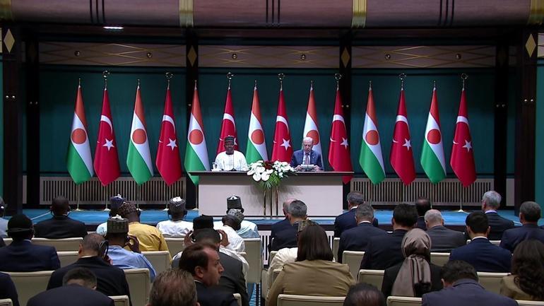Nijer lideri Türkiyede... Cumhurbaşkanı Erdoğan: Türkiye Afrikanın kara gün dostudur