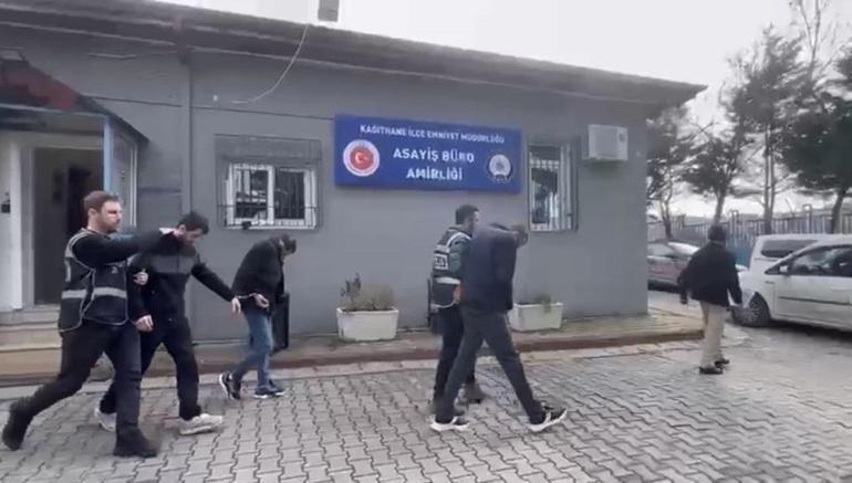 250 KİLOMETRELİK HIRSIZLIK Kıskıvrak yakalandılar