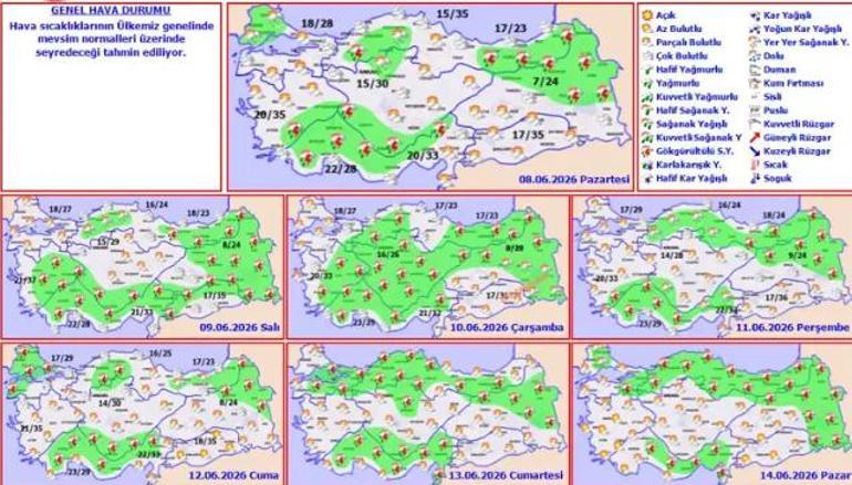 Sağanak alarmı verildi: Hangi illerde yağacak