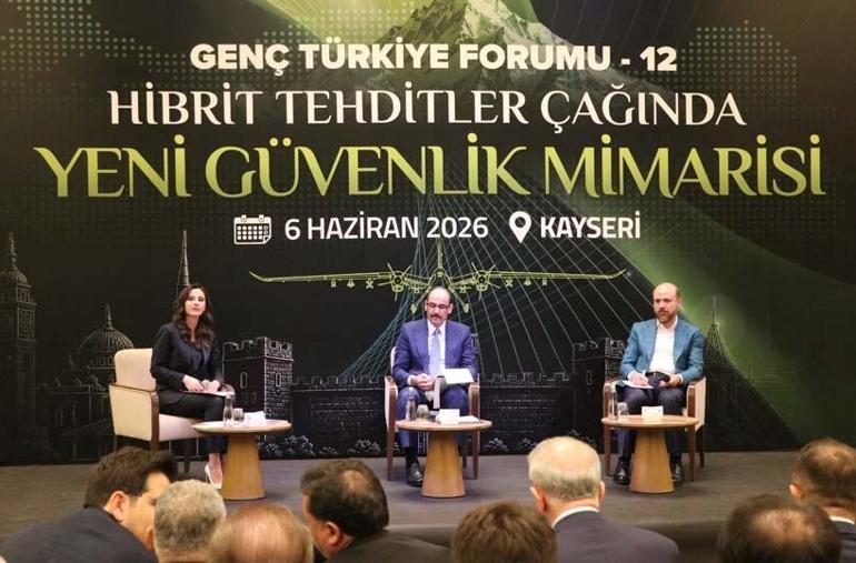 12. Genç Türkiye Forumu düzenlendi: İbrahim Kalın ve Bilal Erdoğan soruları yanıtladı