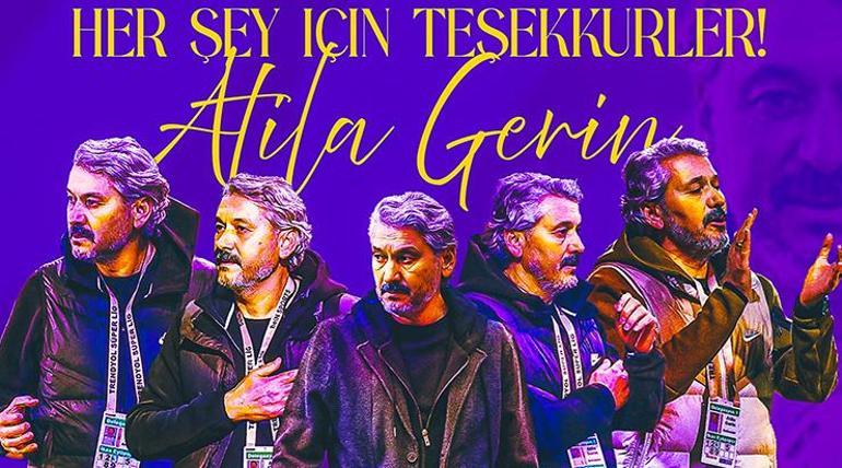 Eyüpspor, Atila Gerin’e veda etti