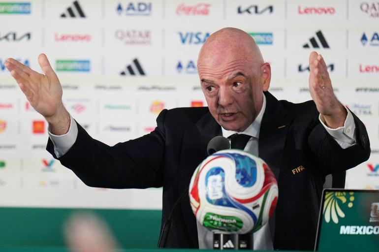 FIFA Başkanı Infantinoyu terleten Dünya Kupası sorusu