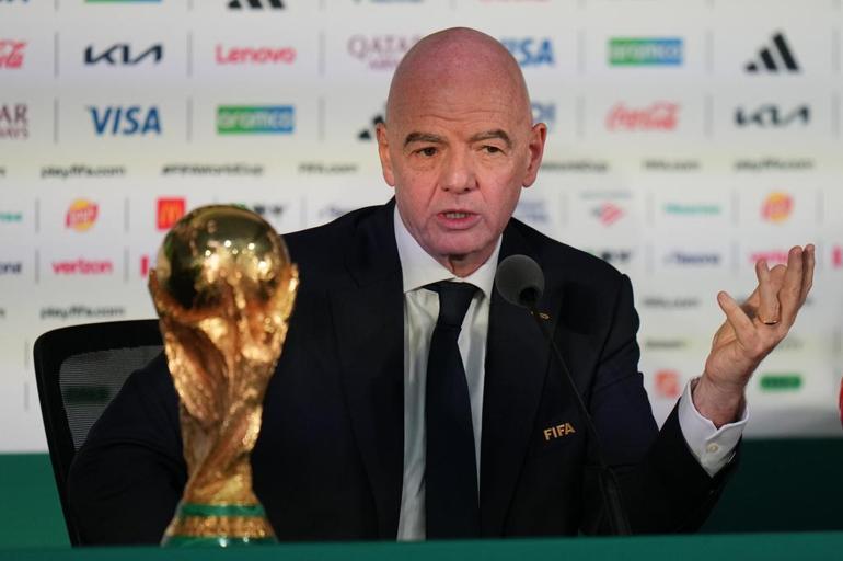 FIFA Başkanı Infantinoyu terleten Dünya Kupası sorusu