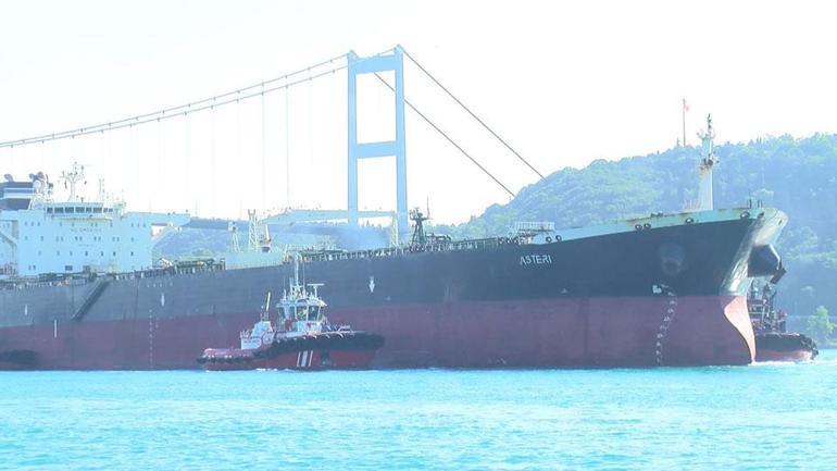 Rusyada saldırıya uğramıştı: Boğazdan geçti