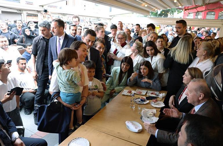 Cumhurbaşkanı Erdoğan Edirnede vatandaşların taleplerini dinledi, sohbet etti