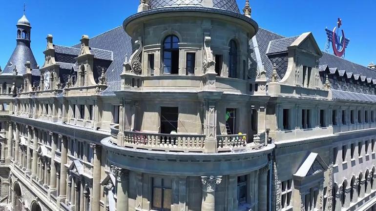 Haydarpaşada iskeleler kalktı… 130 yıllık tarihi gar eski ihtişamına kavuşuyor