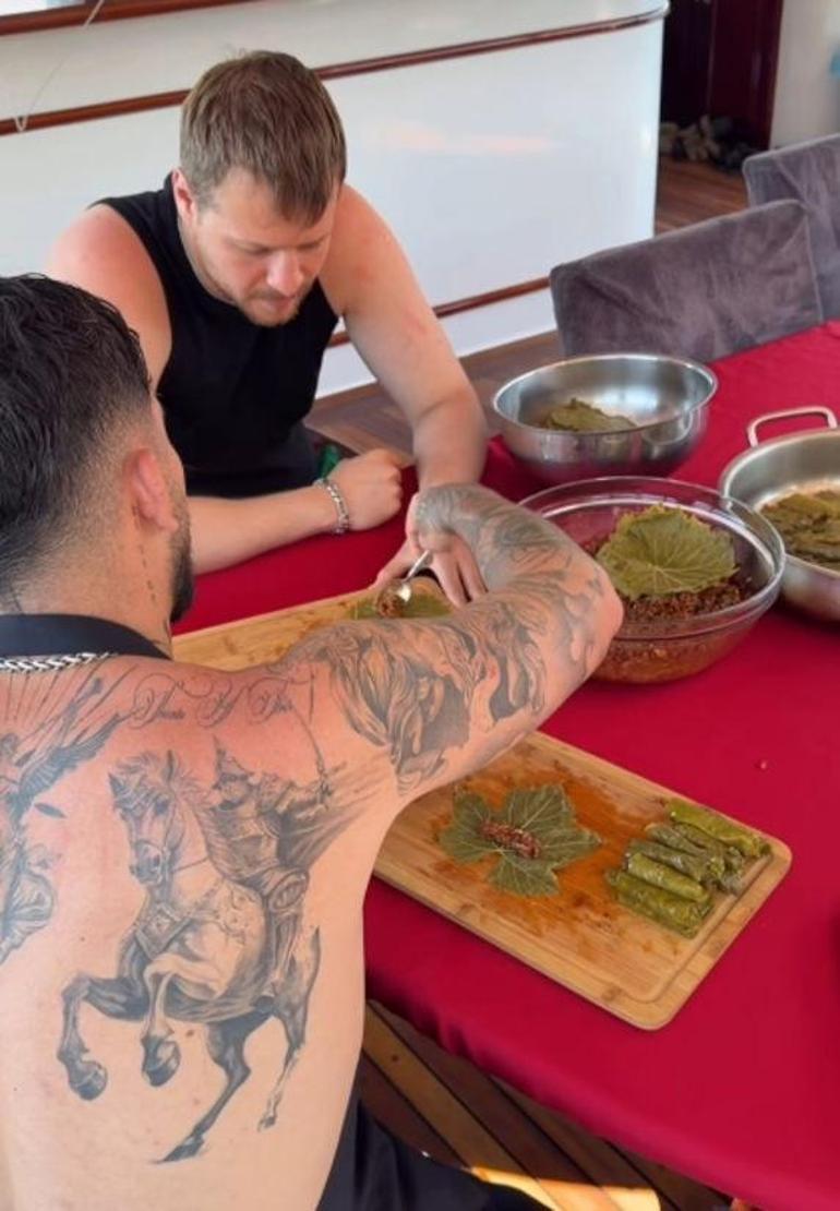 Şaşırtan ikili Mahmut Orhan ve Burak Yörük sarma sardı