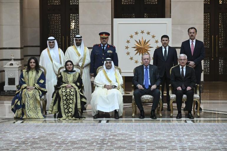 Cumhurbaşkanı Erdoğan, büyükelçilerin güven mektuplarını kabul etti