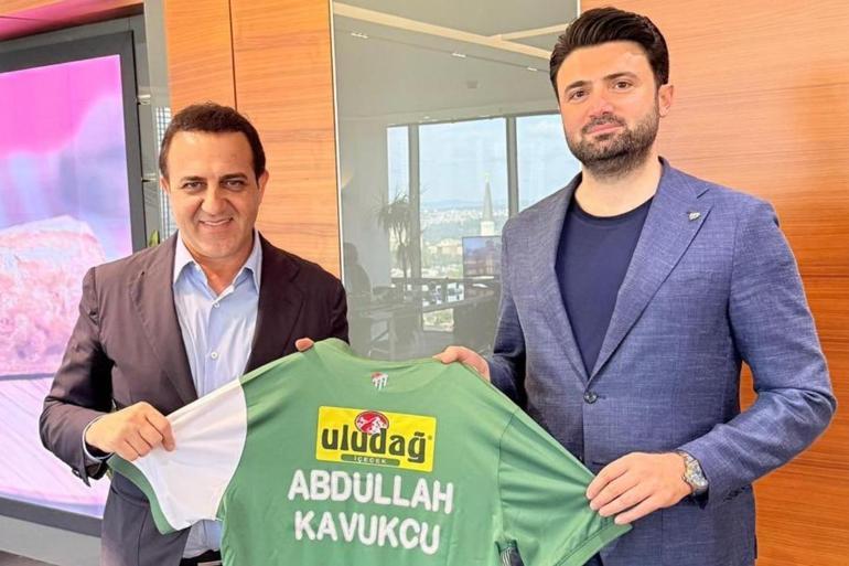 Bursaspordan, Galatasaray Başkanı Dursun Özbeke ziyaret