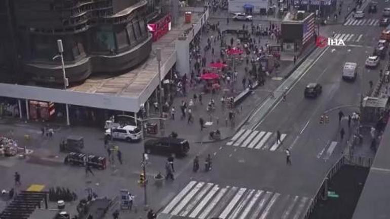 Times Meydanı’nda korku dolu anlar: Silah sesleri paniğe yol açtı